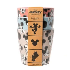 Eco Bambukruka 3-set Mickey, Färgmix