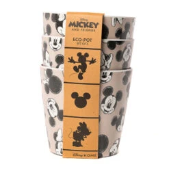 Eco Bambukruka 3-set Mickey, Grå -Hot Sale Wexthuset Store eco bambukruka 3 set mickey gra