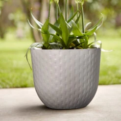 Elho Kruka Fuente Grains 30 Cm, Stengrå