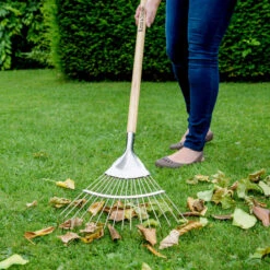 Löv- Och Gräsräfsa, Garden Life