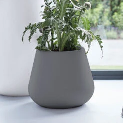 Elho Kruka Pure Cone 43 Cm, Grå