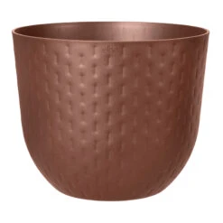 Elho Kruka Fuente Grains 38 Cm, Rostbrun