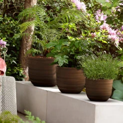 Elho Kruka Fuente Rings 30 Cm, Rostbrun -Hot Sale Wexthuset Store kruka fuente rings rostbrun 1