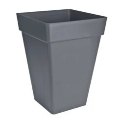 Elho Kruka Loft Urban Kvadratisk 37 Cm, Antracit