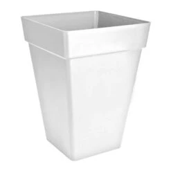 Elho Kruka Loft Urban Kvadratisk 37 Cm, Vit