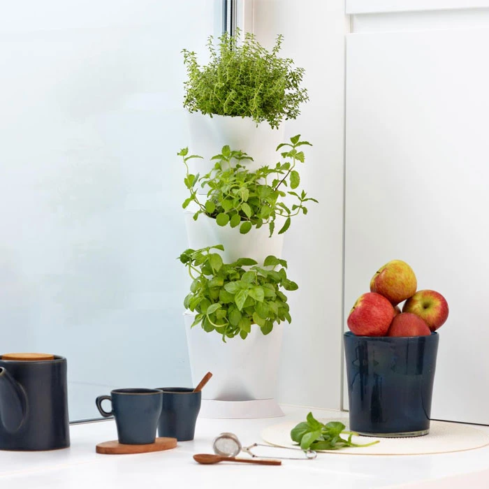 Minigarden Corner Vertikalodling, Grå 4 Minigarden Corner Vertikalodling, Grå - Image 2