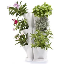 Minigarden Corner Vertikalodling, Grå 13 Minigarden Corner Vertikalodling, Grå -Hot Sale Wexthuset Store minigarden vertical tva moduler med blandade krukvaxter