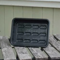 Minidrivhus Liten Utan Hål, 3-pack -Hot Sale Wexthuset Store odlingslada liten svart wh