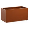 Odlingslåda, Upphöjd 100x50, Rostbrun -Hot Sale Wexthuset Store planteringskarl metal planter 50 rostbrun