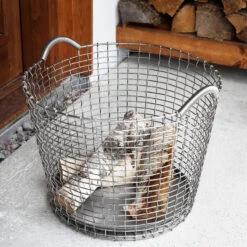 Trådkorg Korbo Classic 50 L, Galvaniserad -Hot Sale Wexthuset Store stalkorg korbo classic 50 vedforvaring
