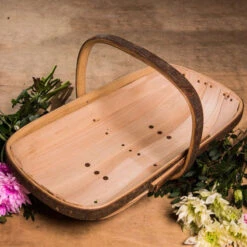Blomsterkorg Royal Sussex Trug, 51x28 Cm -Hot Sale Wexthuset Store sussex trug blommor tradgardskorg i engelsk snitt