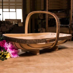 Blomsterkorg Royal Sussex Trug, 51x28 Cm -Hot Sale Wexthuset Store sussex trug blommor tradgardskorg i tra